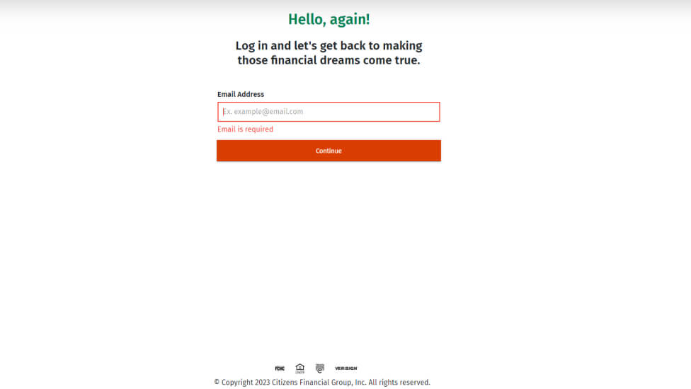 Citizens student loans sign in