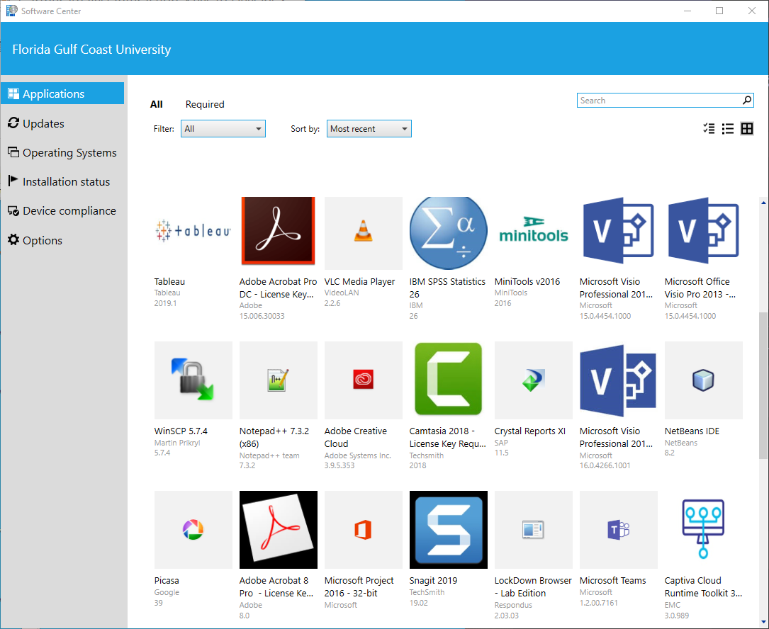 Enable software
